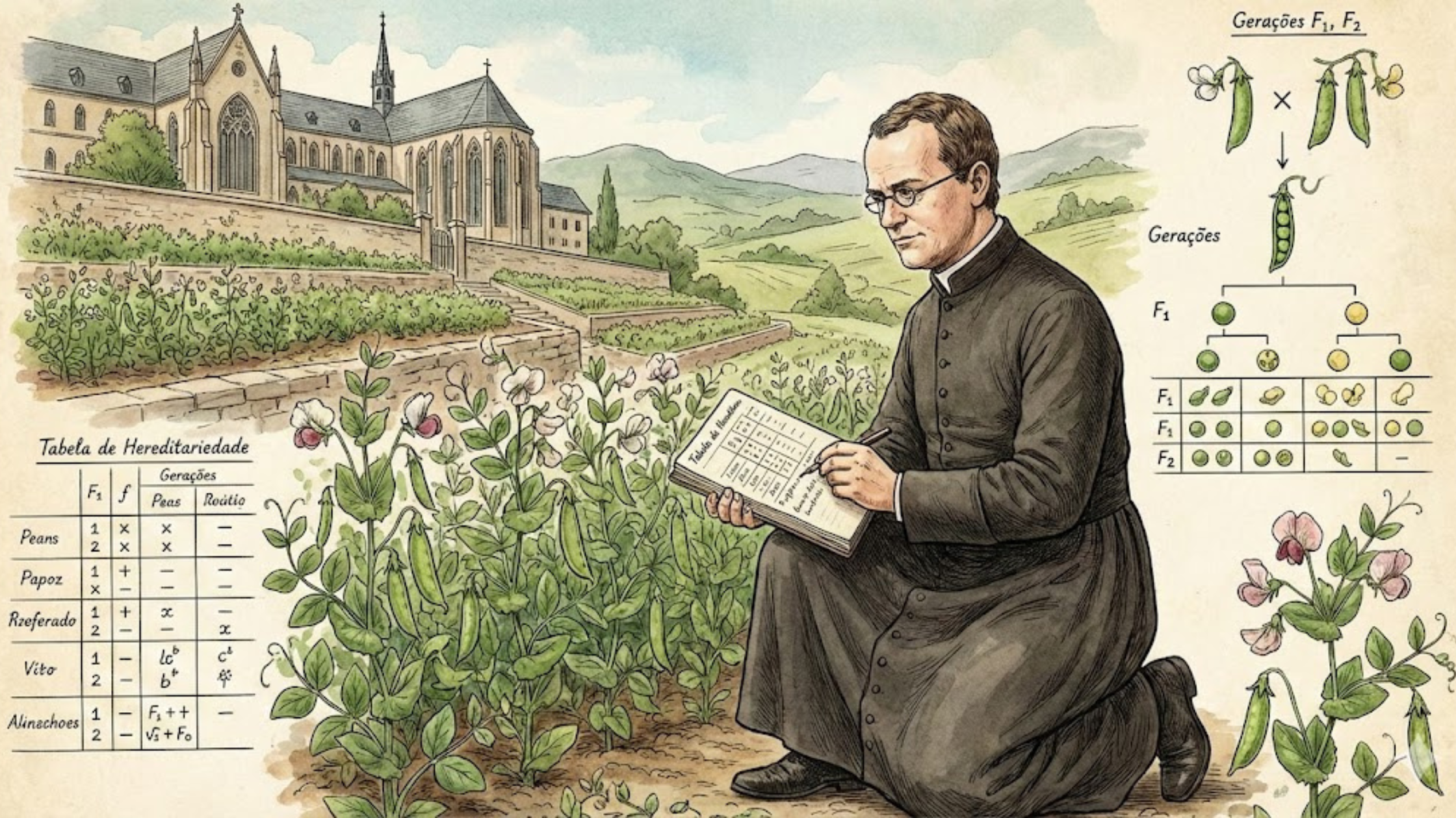 No momento, você está visualizando Primeira Lei de Mendel: os fundamentos da hereditariedade